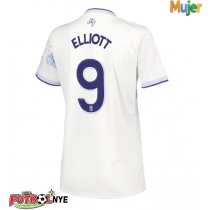 Camiseta Aston Villa Harvey Elliott #9 Tercera Equipación para mujer 2025-26 manga corta